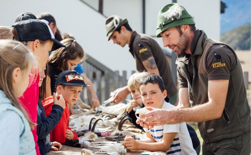 Lo stand della riserva di caccia di Chiusa